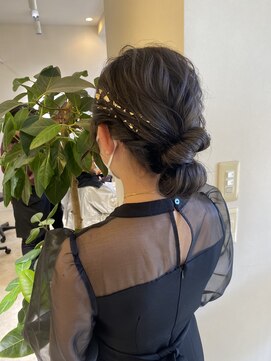 グランドール(Grandoll) 韓国シニヨン/金箔