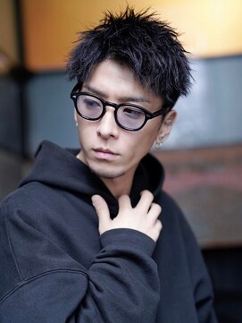 ドーバー 中野(Dover) メンズ/束感ショート　波巻きパーマツイストスパイラル