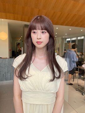 ローレンアオ(LOREN AO) ミルクティーベージュダブルカラーインナーカラーケアブリーチ