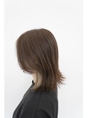 大人可愛い20代30代40代インナーカラー小顔ウルフレイヤーボブ
