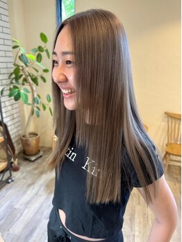 シフト(SHEEFT)の写真/ダメージレス×透明感カラーなら《SHEEFT》にお任せください！理想とするヘアカラーが実現します♪