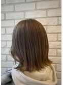 ハイトーン×切りっぱなしミディアム【辻堂】