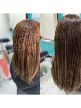 ヘアアンドメイク サファイア 豊橋店(ヘア&メイク SAPPHIRE) #イメチェン#エクステ#大変身#ギャル#清楚#正義