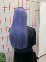 ペレ 渋谷(PELE)&nbsp;デザインカラー/レイヤーカット/ウェットヘア/オリーブベージュ