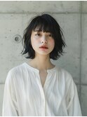ぱっつん前髪☆外ハネボブ