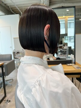 カフ(CAF) CAF松本/ボブ/ダークトーンカラー/大阪/心斎橋