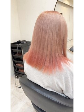 エース(ace) ピンクベージュグラデーション