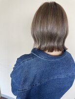コンティバイミラートーク(CONTY by MIRROR TALK) ハイライトベージュカラーボブ