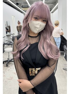 エゴル ナゴヤサカエ(ENGOL NAGOYA SAKAE) ピンクラベンダー/ハイトーンカラー／ブリーチカラー