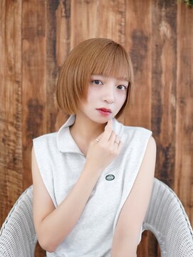 ラフィスヘアー ファン 池袋店(La fith hair fun) 【La fith】切りっぱなしボブ×レイヤーカット×ケアブリーチ