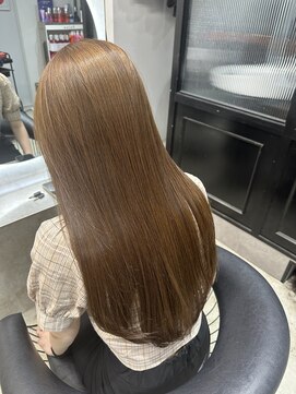 エトラ 渋谷店(etora) 艶髪 うるツヤ 透明感 グレージュ ケラチントリートメント