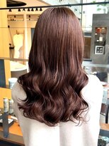 ゲーム 下北沢(GAME)&nbsp;デジタルパーマミルクティーベージュカラー髪質改善韓国ヘア