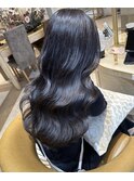 艶ブラック！就活実習カラー トリートメント