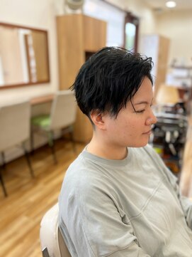 ココカラヘアー プラス(cococara‐hair plus) 刈り上げ×無造作スタイル