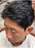 アップバング/ツーブロックマッシュ<理容室>[メンズ/相模大野]