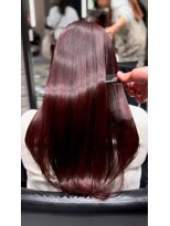 バレット 表参道(VALETTE)&nbsp;ブリーチなしボルドーカラー