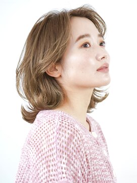 インセプション 銀座(INCEPTION) ミディアム・ボブ/絶壁解消/前髪あり/30代/40代/50代