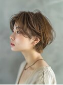顔周りのアレンジ自由自在!ショートボブ☆
