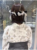 [あやか]ボブアレンジ×リボン