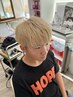 【メンズ限定】ダブルカラー、カット