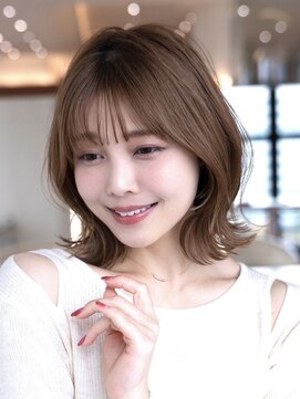 ドットハリス(.Hallis) レイヤーボブ/レイヤーカット/くびれレイヤー/韓国風ヘア