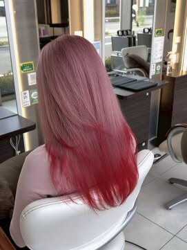 ブルーテーフ(Bleu Terre) ハイトーン暖色ピンク＆レッド