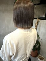 ヘアーサロンウル(hair salon ulu)&nbsp;(阿部)ハイライトボブ