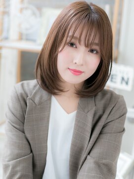 モッズヘア 越谷(mod's hair) 艶髪ストレートプラチナアッシュボブディTc3越谷20代30代40代