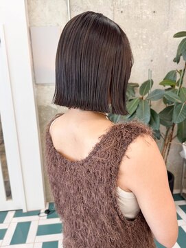 ノエ(noe) ミディアムヘア/デザインカラー/フェイスフレーミング/栄k83