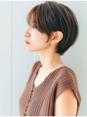 ショートボブ/マッシュショート/眉上バング/大人ショート