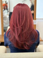 リングバイモアムー(Ring by Moremuu) レイヤーカット ブリーチカラー