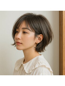 スープレックス ヘアーデザイン(SOUPREX HAIR DESIGN) ショートレイヤーグラボブ　20代 30代 40代 50代 60代　髪質改善