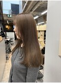 ★ブリーチなしチョコレートブラウンオリーブベージュアッシュ冬