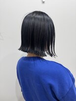 コレット アトリエ(COLLET atelier) ブルーブラック×外ハネbob