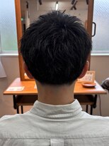 シーフ 千葉(Cyf)&nbsp;千葉駅MEN’S/波巻きツイストスパイラル/刈り上げセンターパート