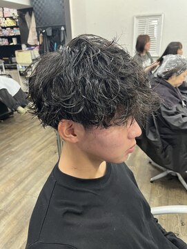 ヘアーズ ベリー 阪神御影店(hairs BERRY) 緩めシャドウ