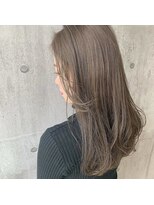 エミュ ヘアー(emu.hair) olive greige