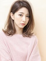ユージュアル(THE USUAL) デジタルパーマミルクティーブロンドワンホンレイヤー夏 38