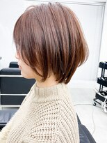 ケーズヘアー 津田沼SHORE店(K's Hair)&nbsp;丸みショートボブ/カット/大人可愛い/30代40代50代