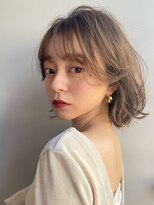 ソレル 用賀(sorel) エアリーボブ×オリーブベージュ