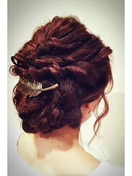 フェリア サウスガーデン(felia southgarden) 【felia】結婚式などに◎波ウェーブゆるふわアップ