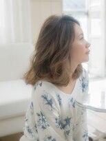 ヘアーサロンウフ(hair salon Oeuf) 大人可愛い透け感たっぷりカラー