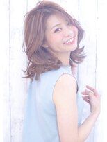 リベラ(LIBERA)&nbsp;【Libera表参道】☆グレージュ×セミディ☆