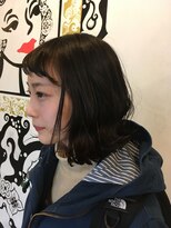 ラグヘアーワークス(LAG HAIR WORKS) 切りっぱなしボブ