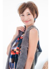 大人女子ショート・マイナス５歳若く見えるヘア☆