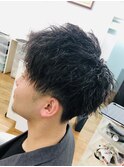 男気ツイストパーマ