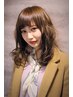 【髪に優しいコスメパーマ】カット+パーマ+トリートメント　¥10340⇒¥8250
