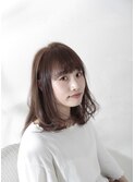 ナチュラル鎖骨ミディ