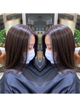 ヴィコロ(vicolo) フェイスフレーミング風ハイライト