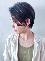 アイティー バイ アルバム 浦和店(IT by ALBUM)&nbsp;ハンサムショート_クールショートピンクベージュ_ba309571